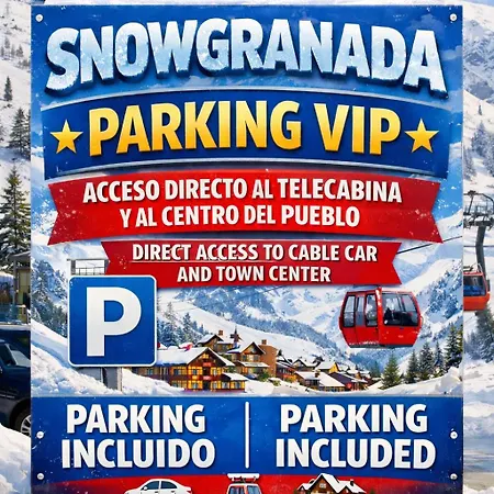 Daire Snowgranada Parking Telecabina Pradollano Include *